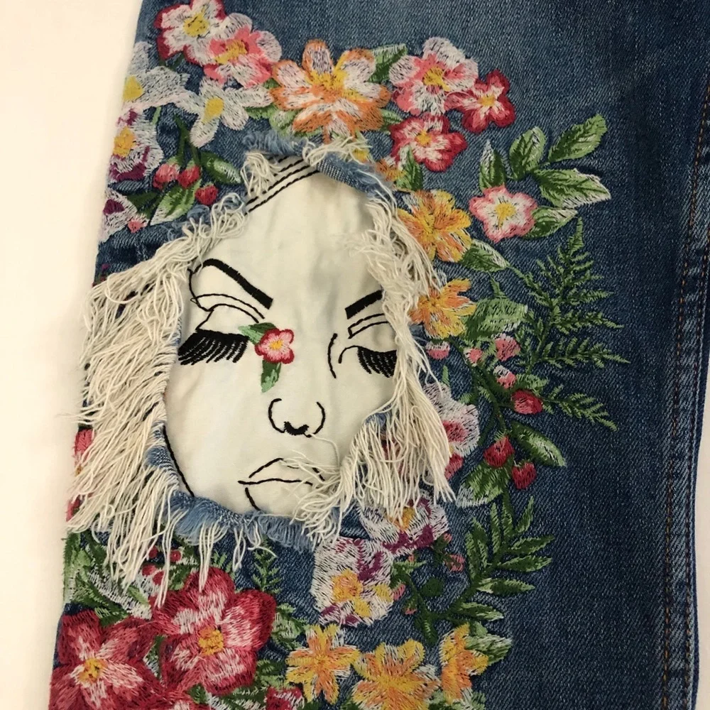 Rare l ZARA Hipster l Sz 4 l Ankle Mommy Jeans - Picture 9 of 16